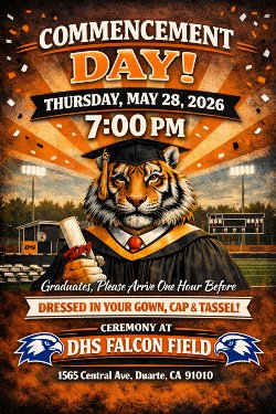 graduation flyer 